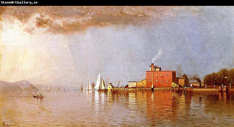 Alfred Thompson Bricher Along the Hudson